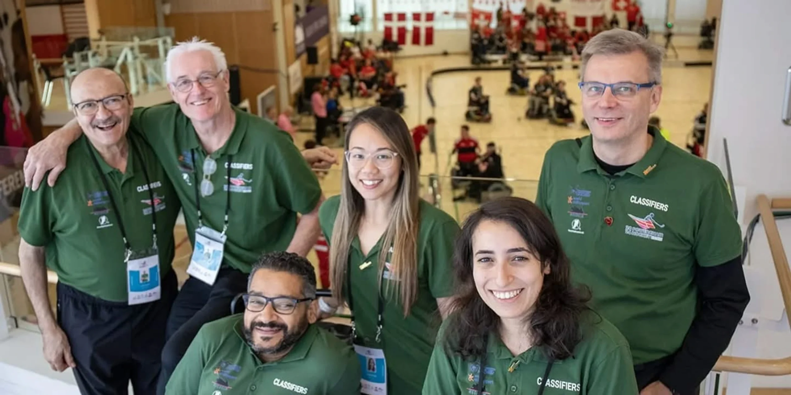 International Powerchair Hockey | Official Website | Classifying with Purpose: Anna Elizabeth on Ability, Fairness and Responsibility Anna Elizabeth in a group of classifiers